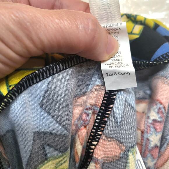 LuLaRoe Uncle Sam's Hat/4th of July Mommy & Me Leggings - Tall & Curvy and S/M - Picture 3 of 4